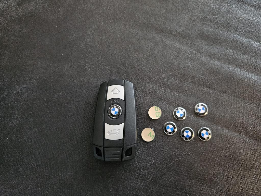 BMW Afstandsbediening Sticker 11mm - Per Stuk, Auto diversen, Autostickers, Ophalen of Verzenden