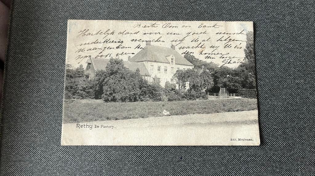 Retie De Pastorie 1903, Ophalen of Verzenden, Voor 1920, Gelopen, Antwerpen