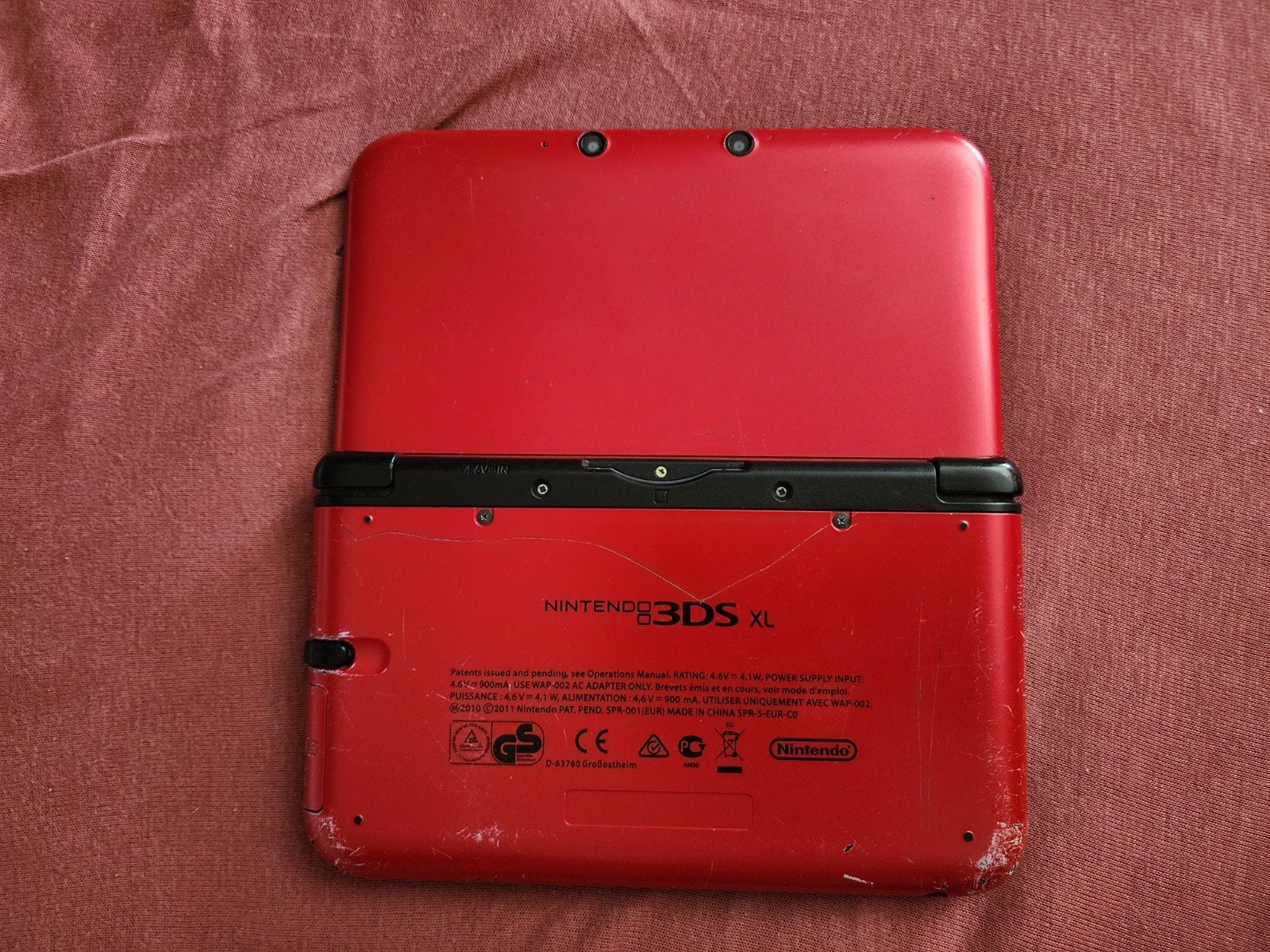 Nintendo 3ds xl (lees beschrijving), Spelcomputers en Games, Spelcomputers | Nintendo 2DS en 3DS, Ophalen of Verzenden, Rood, 3DS