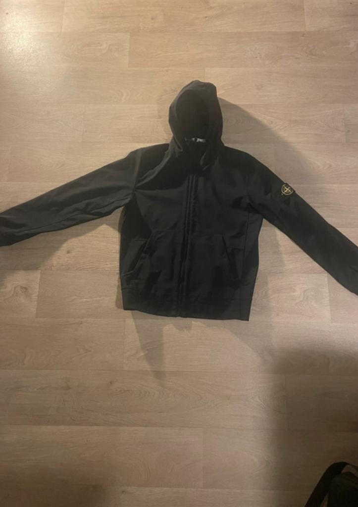 Stone island jas maat M, Ophalen of Verzenden, Zo goed als nieuw, Maat 48/50 (M), Zwart