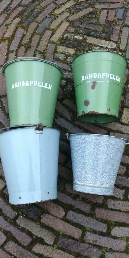Emaille emmers, potten en pannen, Ophalen of Verzenden