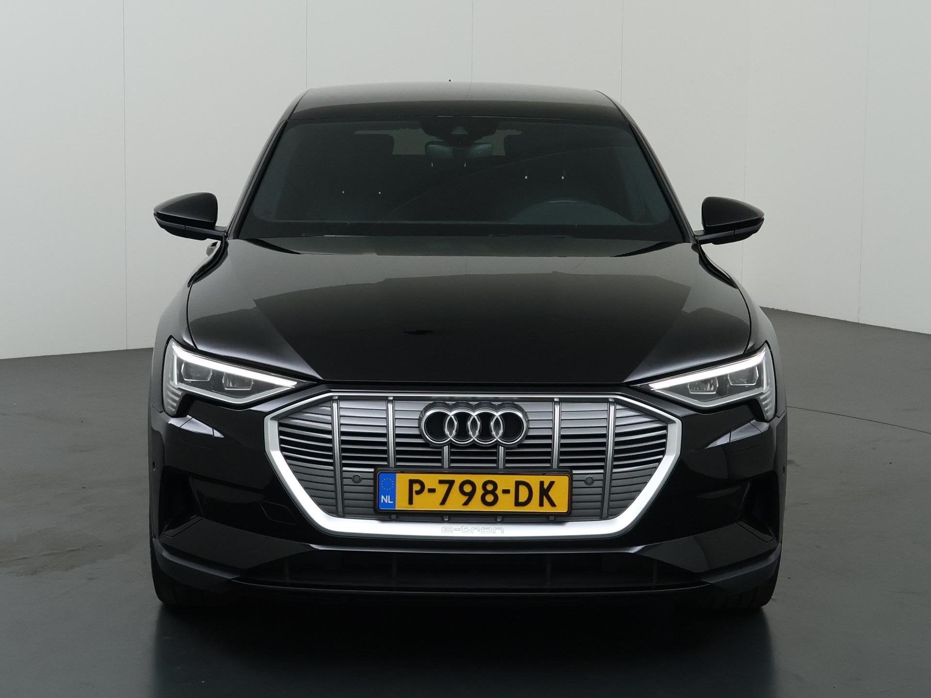 Audi e-tron Sportback 50 quattro Advanced edition Plus 71 kW, Auto's, Automaat, 71 kWh, Zwart, Vierwielaandrijving