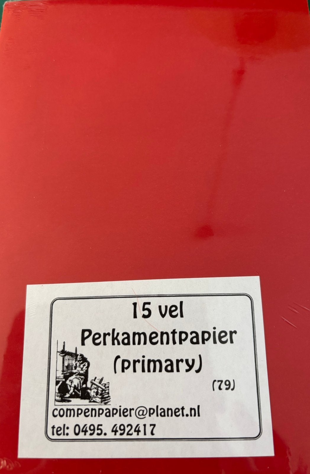 Perkament papier 15 vellen, Ophalen of Verzenden, Nieuw