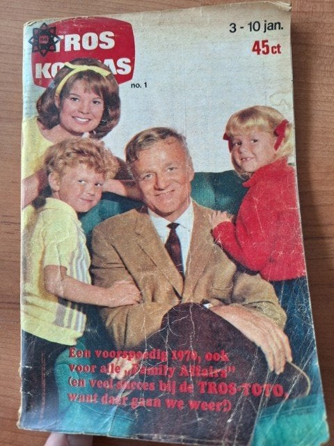 Tros Kompas 1970 Anneke Gronloh Fabeltjeskrant Mies Bouwman, Ophalen of Verzenden, Gelezen, Muziek, Film of Tv