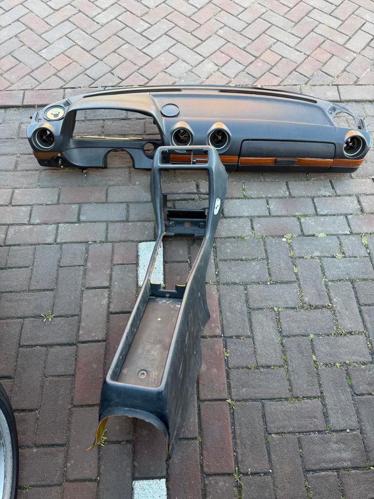 Mercedes W123 Dashboard en Middenconsole - Gebruikt, Ophalen, Gebruikt, Mercedes-Benz