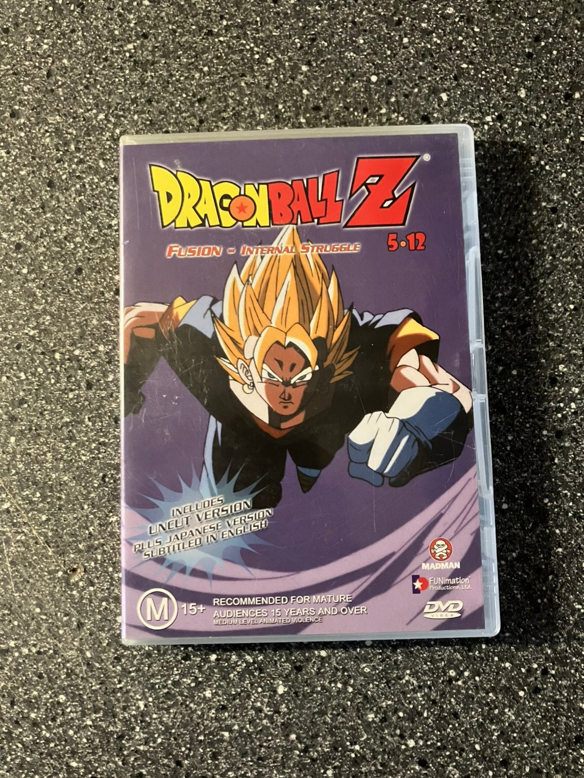 Dragon Ball Z - Fusion - Internal Struggle - Import, Tekenfilm, Anime (Japans), Ophalen of Verzenden, Zo goed als nieuw