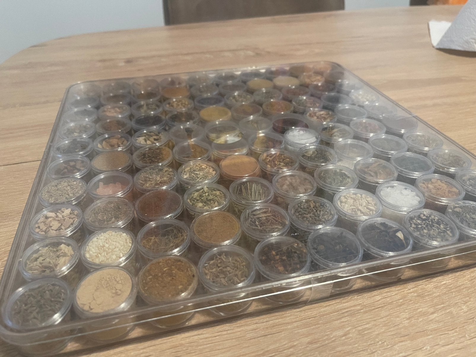 100 kruiden tablet demo verzameling, Ophalen of Verzenden, Gebruikt