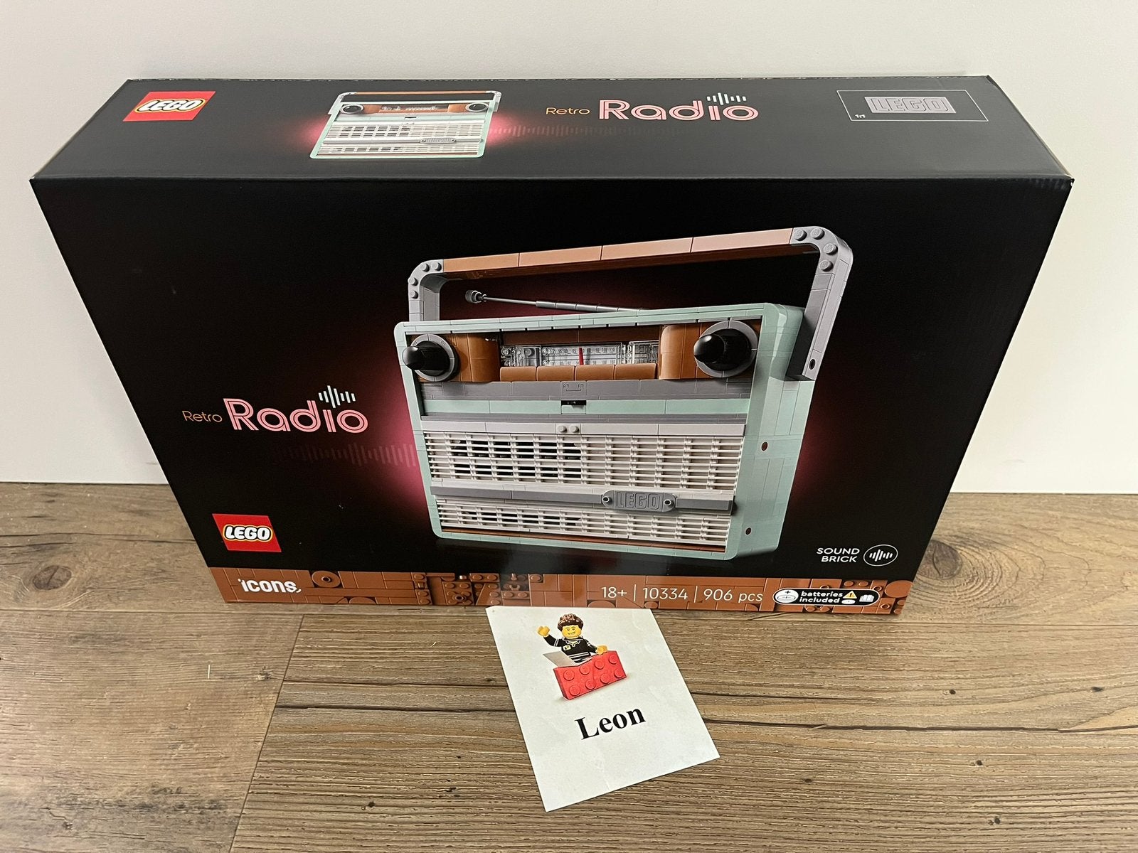 Lego Icons 10334 Retro radio - Nieuw in ongeopende doos., Lego, Nieuw, Ophalen of Verzenden, Icons