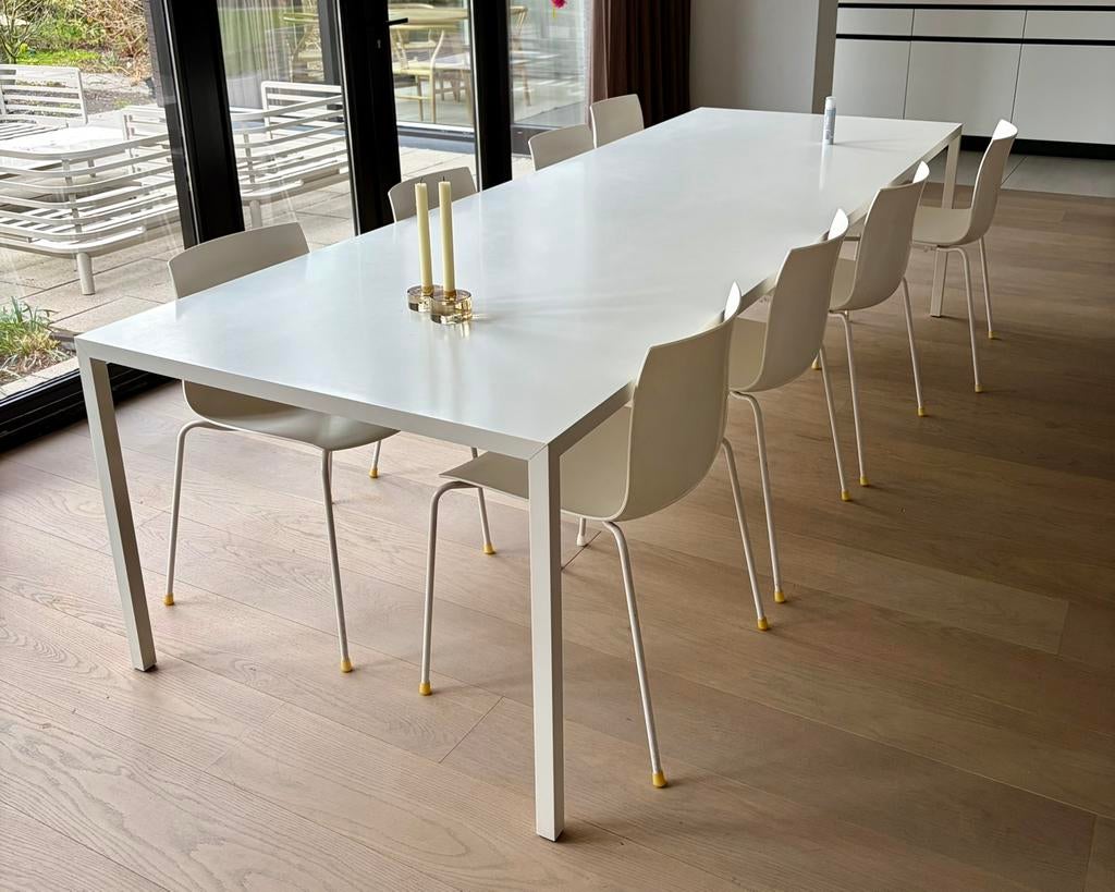 MDF Italia Tense eetkamertafel 3x1, Ophalen, Overige materialen, Gebruikt, 200 cm of meer
