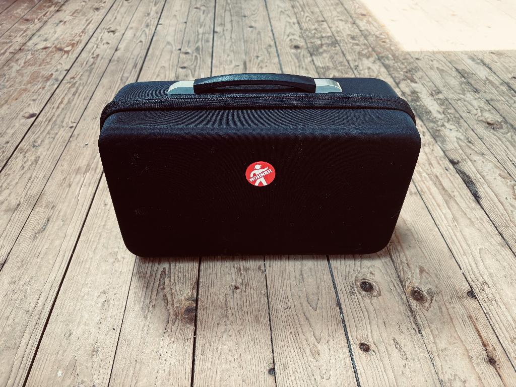 Hohner mondharmonica koffer XL, Muziek en Instrumenten, Blaasinstrumenten | Mondharmonica's, Overige typen, Ophalen of Verzenden