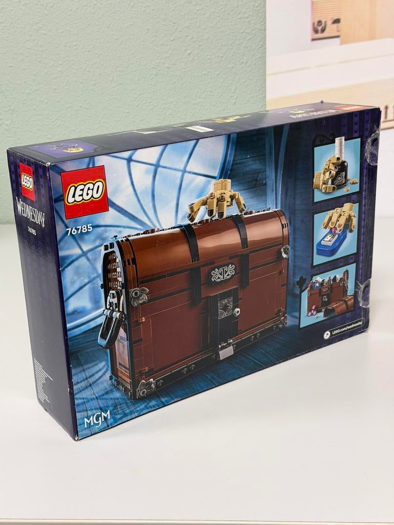 LEGO Wednesday 76785 Thing’s Apartment LETOP Incompleet Set, Lego, Ophalen of Verzenden, Zo goed als nieuw, H