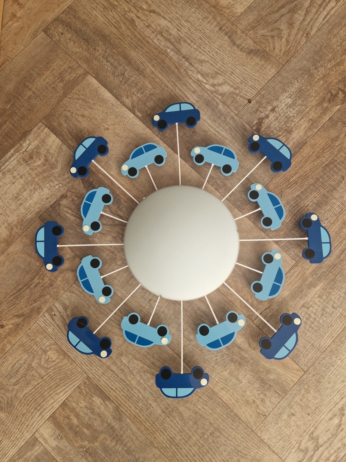 Plafondlamp kinderkamer auto's, Kinderen en Baby's, Kinderkamer | Inrichting en Decoratie, Ophalen of Verzenden, Zo goed als nieuw