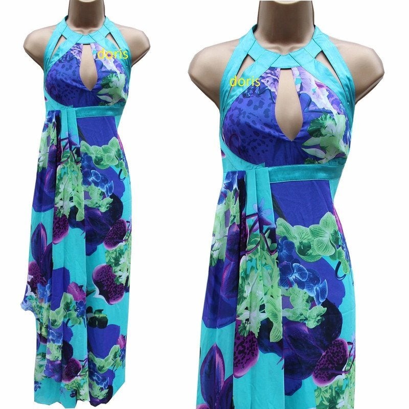 zijde bloemen jurk Karen Millen maat 8/36, Karen Millen, Ophalen of Verzenden, Zo goed als nieuw, Maat 36 (S)