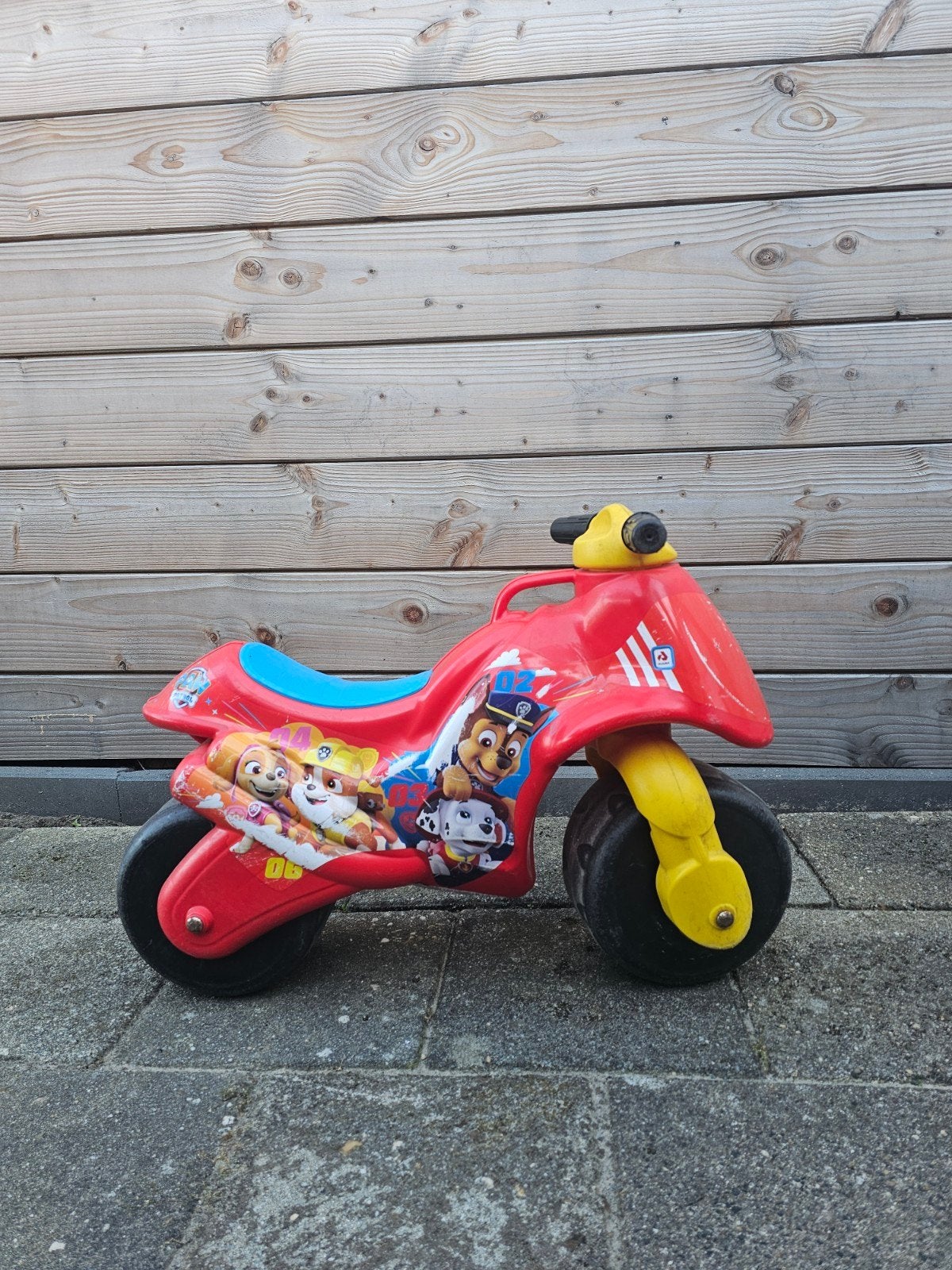Paw Patrol loopmotor super speelgoed!!, Ophalen, Gebruikt, Loopfiets