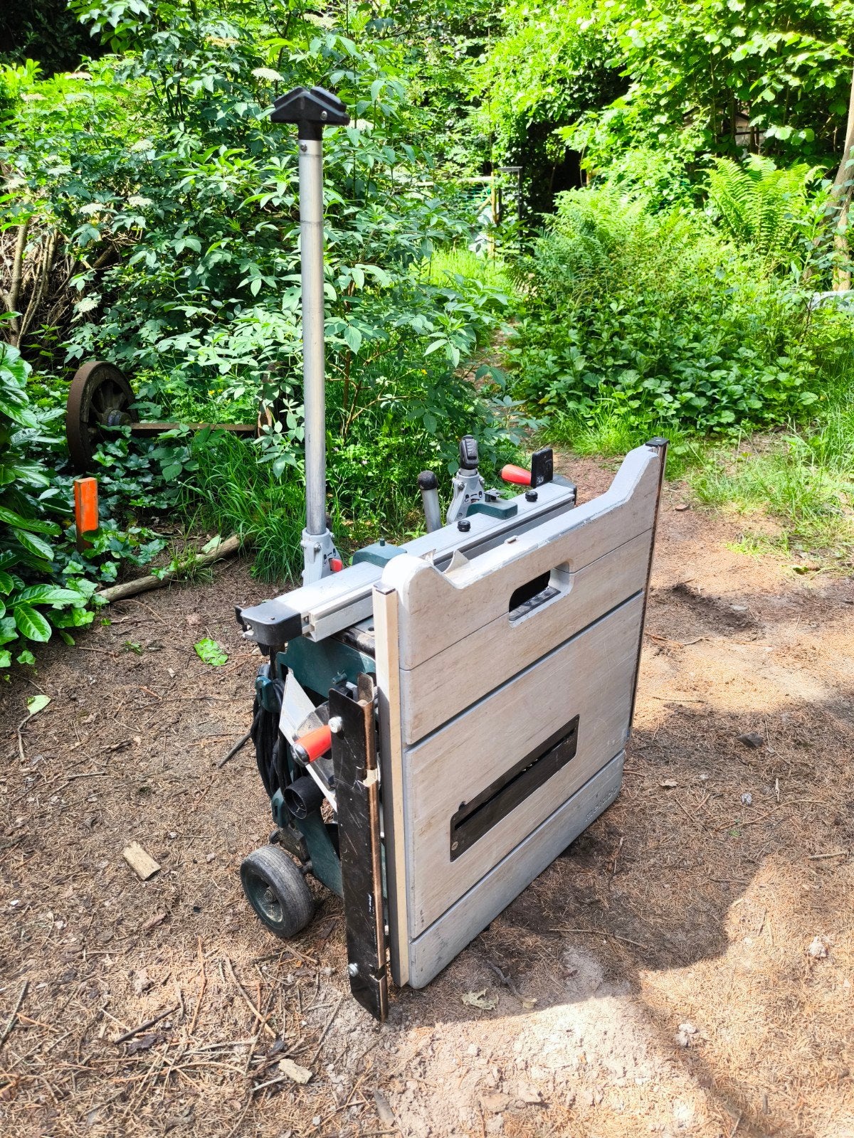 Metabo TS 254 Tafelcirkelzaag - Krachtig en Mobiel, Doe-het-zelf en Verbouw, Gereedschap | Zaagmachines, Ophalen, Gebruikt, Cirkelzaag