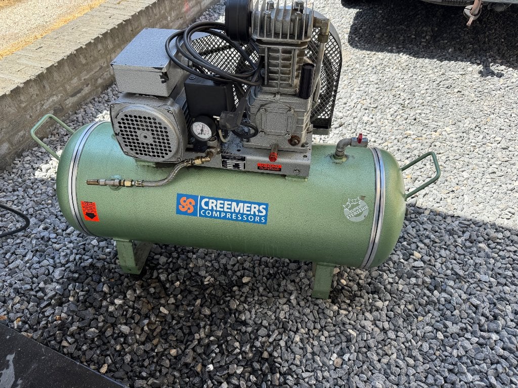 Creemers Compressor OS 190, Doe-het-zelf en Verbouw, Compressors, Ophalen, Gebruikt, 6 tot 10 bar, Minder dan 200 liter/min