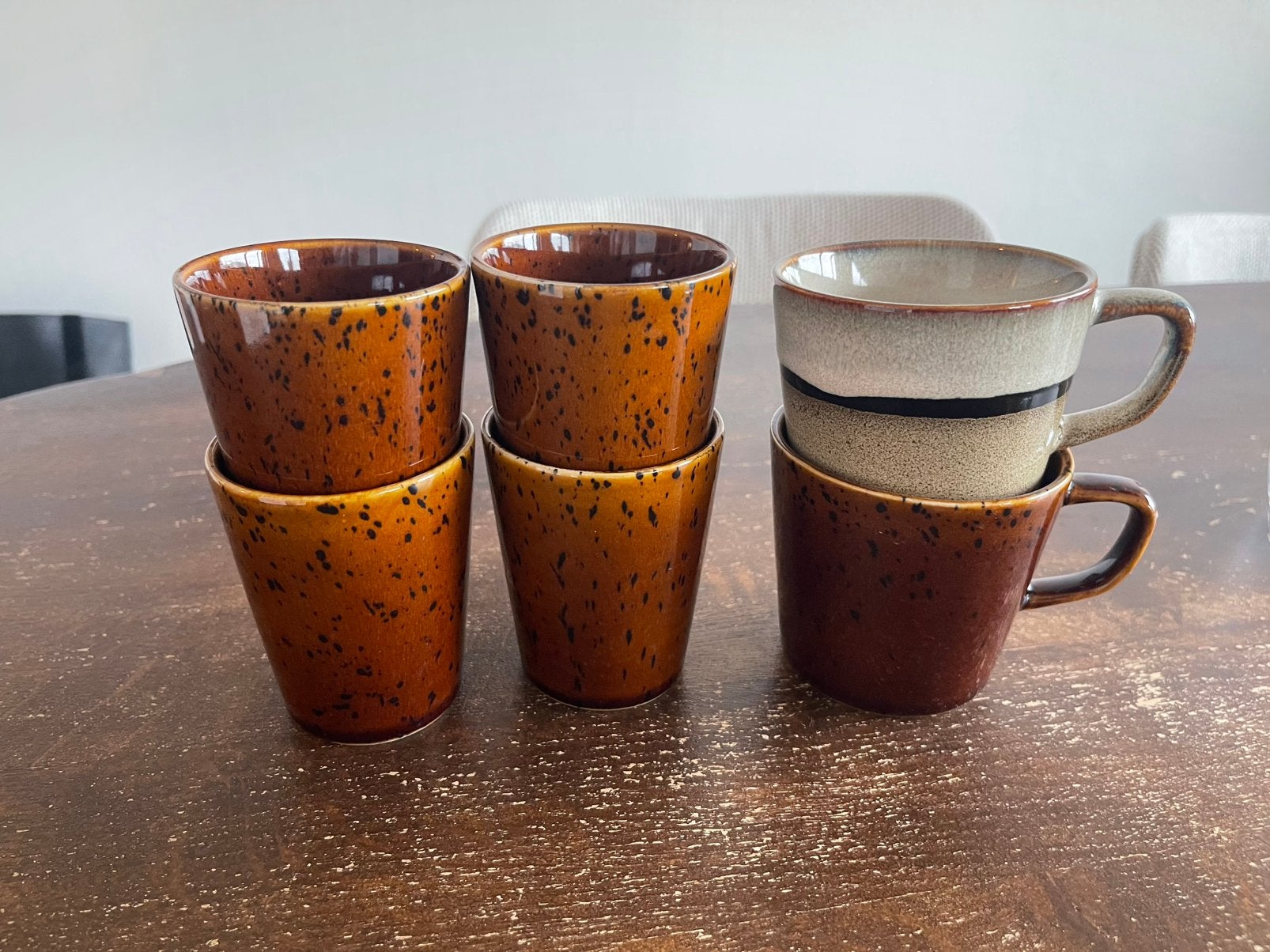 Koffiekopjes set van kwantum, Ophalen, Zo goed als nieuw, Overige stijlen, Kop(pen) en/of Schotel(s)