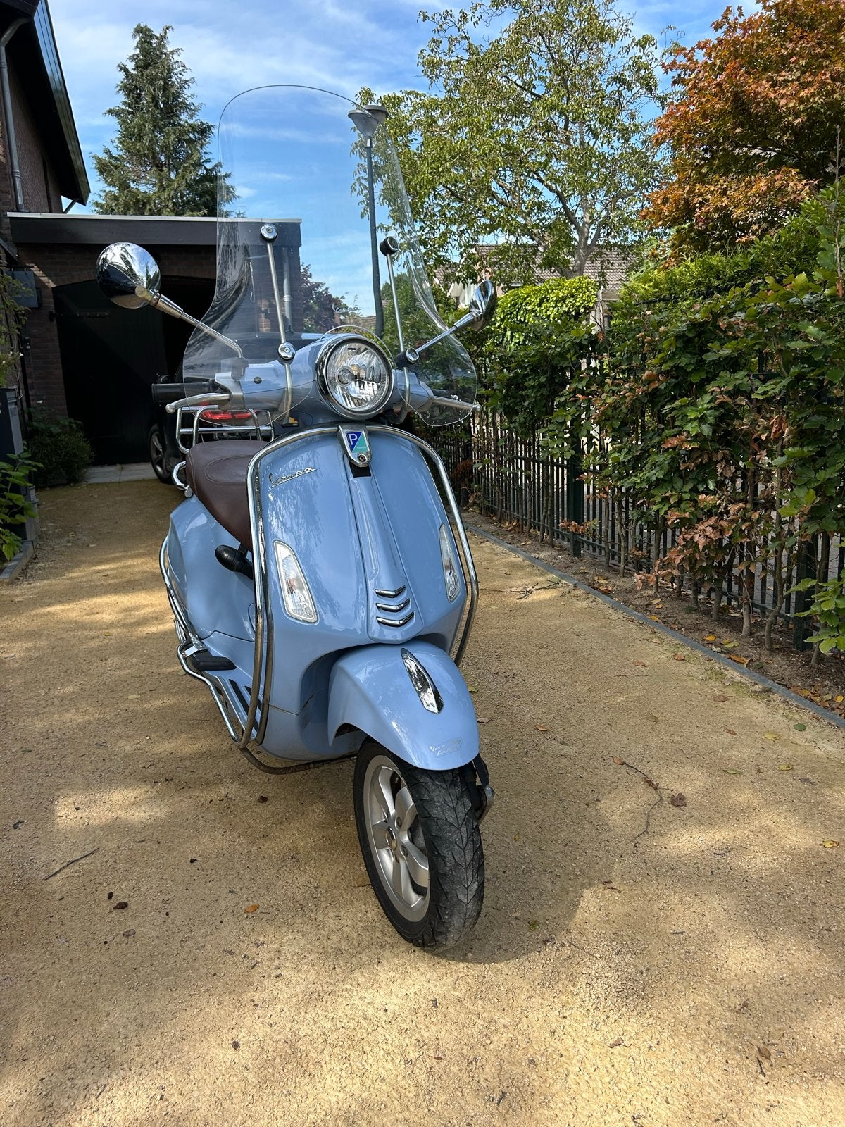 Vespa Primavera, blauw kenteken, nette staat, Ophalen, Gebruikt, Overige modellen, Benzine