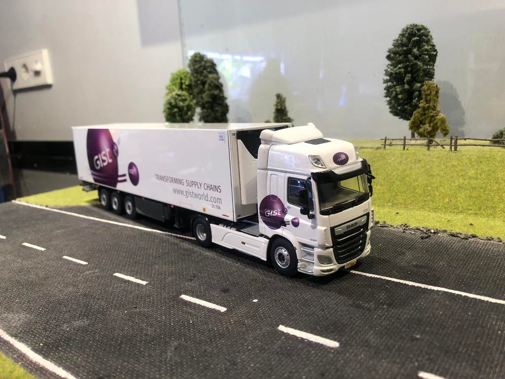 Daf CF met koeloplegger van Gist, Ophalen of Verzenden, Zo goed als nieuw, Bus of Vrachtwagen, Wsi