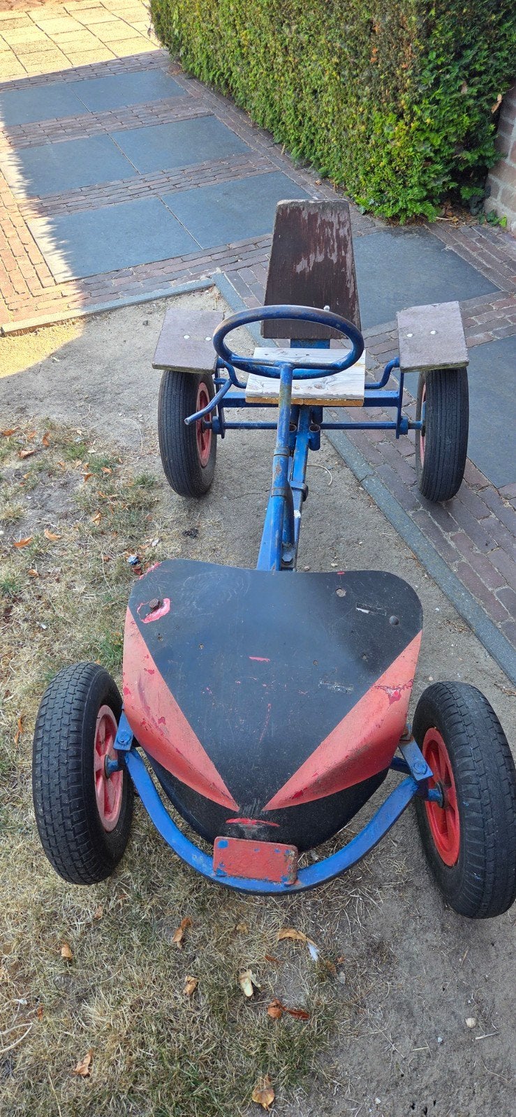 Skelter met aanhanger, Ophalen, Gebruikt, Overige merken, Met kar of aanhanger