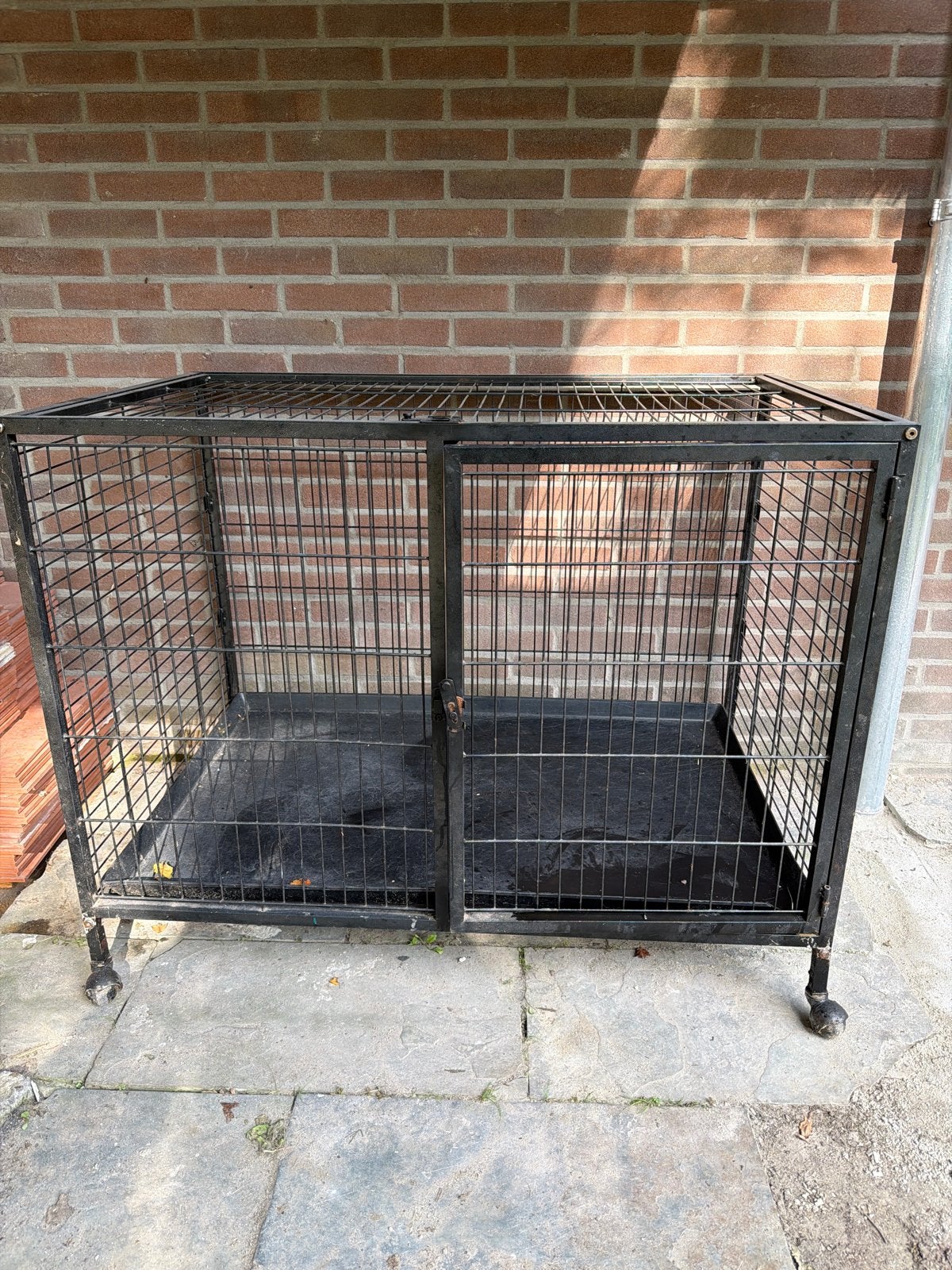 109,5 x B 70 x H 87,5 cm - Hondenbench, Ophalen, Gebruikt