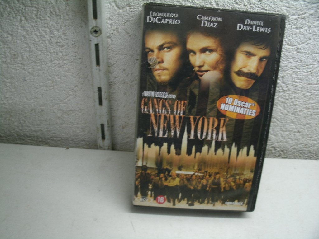 vhs 150b gangs of new york, Alle leeftijden, Ophalen of Verzenden, Zo goed als nieuw