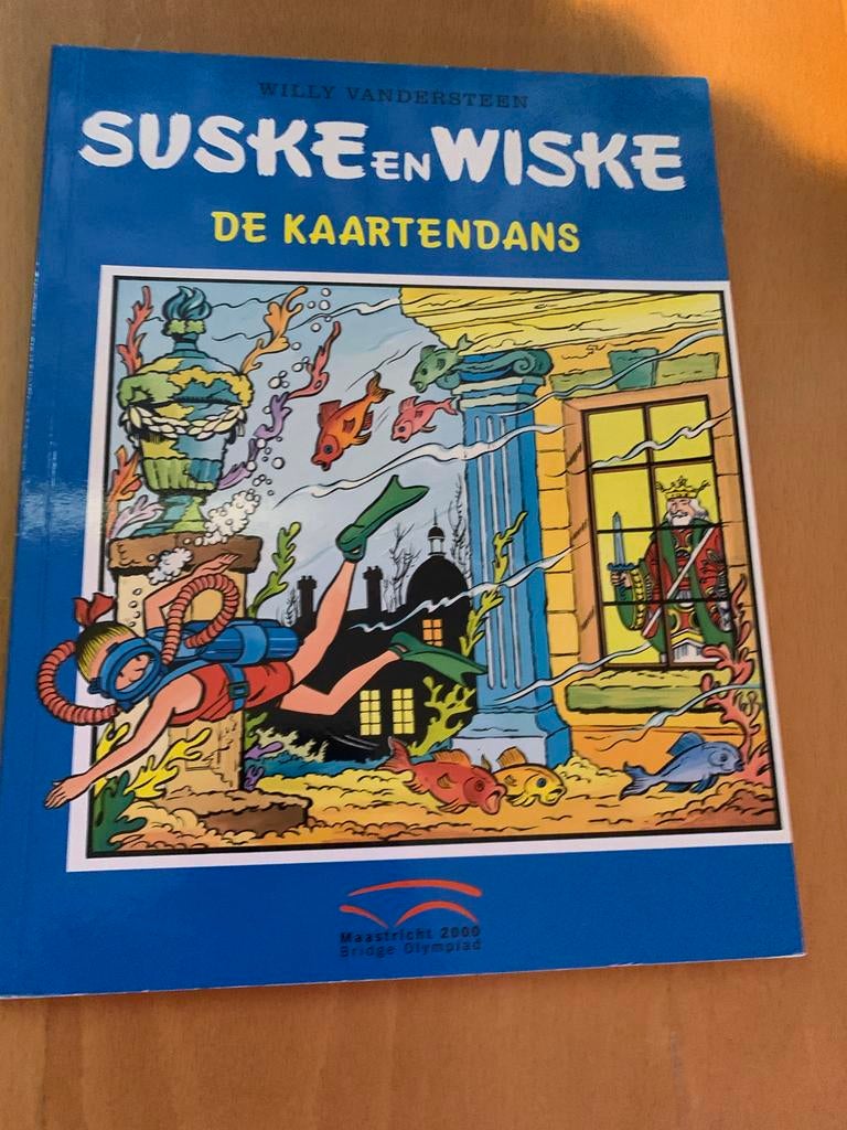 Suske en Wiske - De Kaartendans (Maastricht 2000), Eén stripboek, Ophalen of Verzenden, Zo goed als nieuw