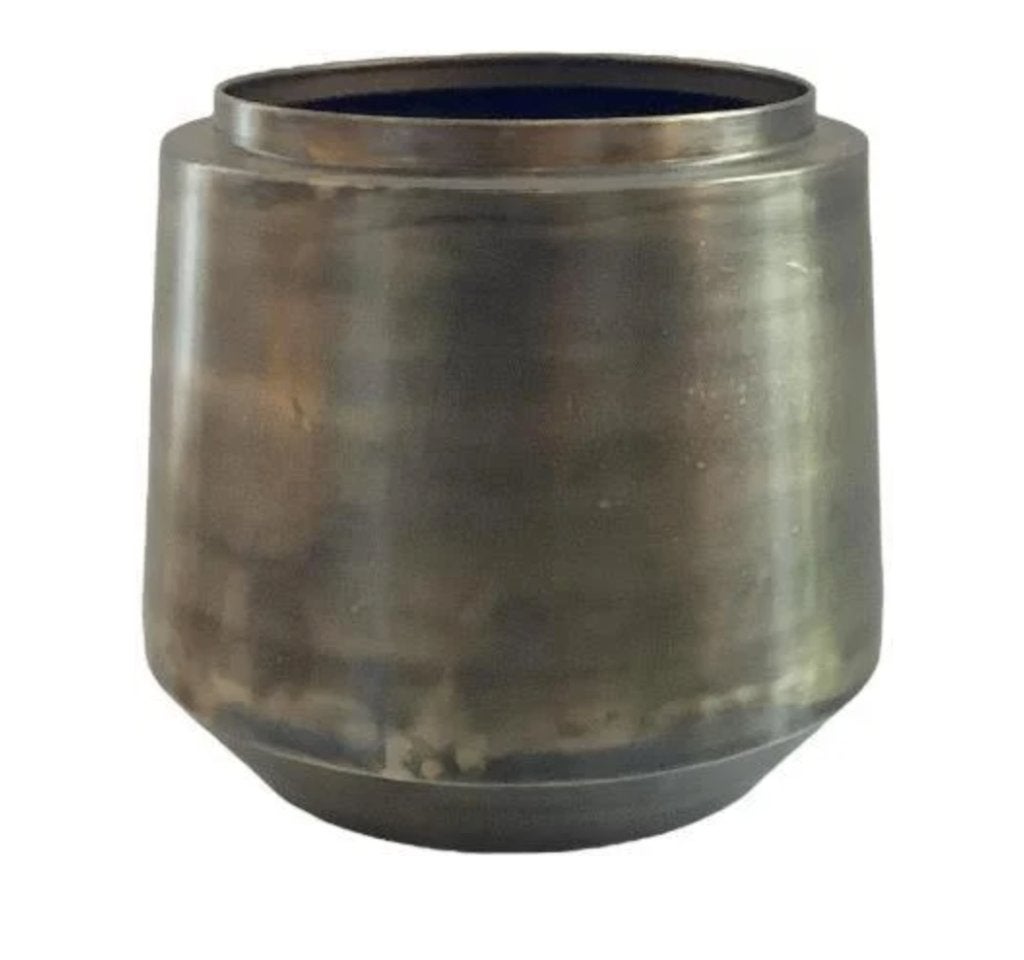 Nieuwe Intratuin bloempot - Donkerbruin, rond, Ophalen, Overige materialen, Minder dan 60 cm, Rond