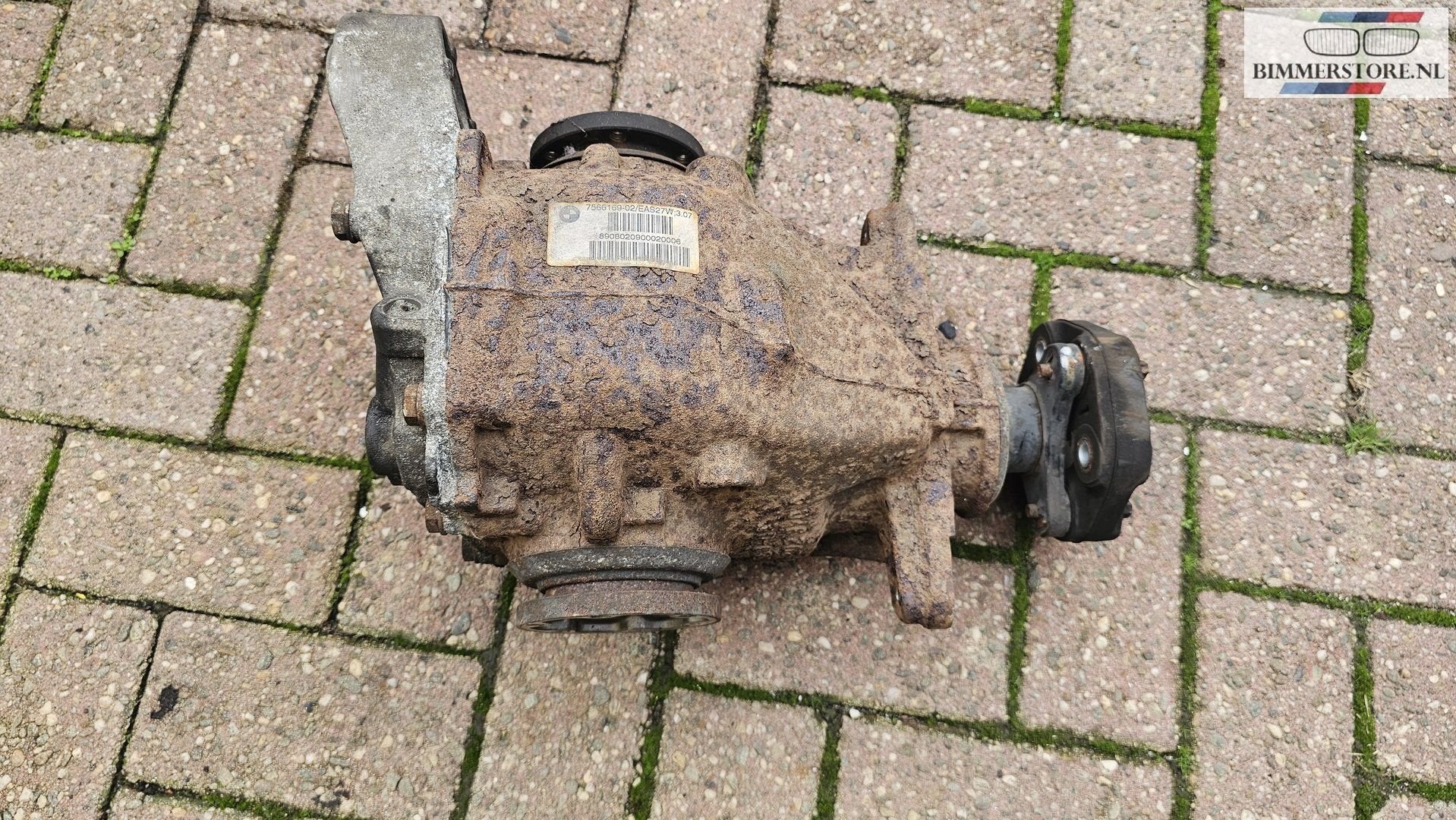 Cardan differentieel achterzijde schakel 3.07 BMW 1 / 3 seri, Gebruikt, -, Ophalen of Verzenden, -