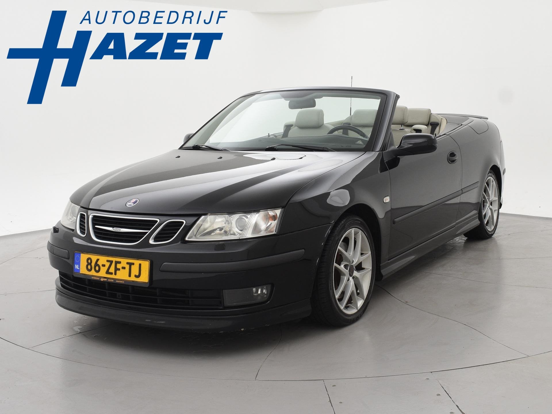 Saab 9-3 Cabrio 2.0T 210 PK AERO AUT. + LEDER | TREKHAAK | S, Auto's, 1998 cc, Gebruikt, 4 cilinders, Cabriolet
