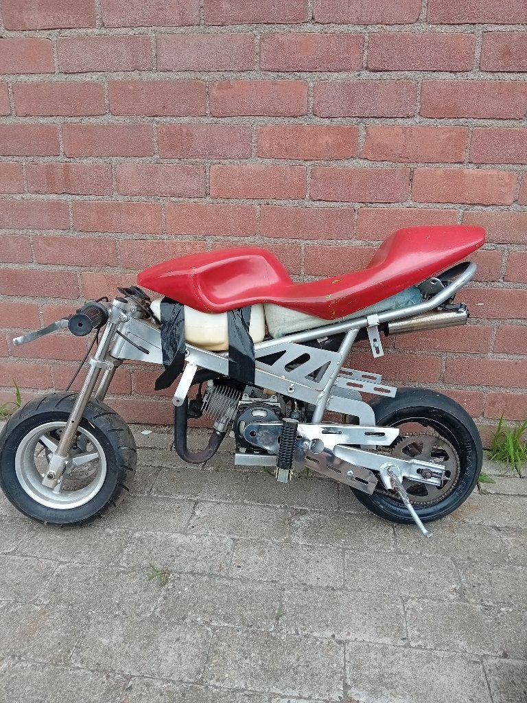 Te koop, minibike, Fietsen en Brommers, Minibikes, Midibikes en Pitbikes, Gebruikt, Overige typen, Schijfrem, Ophalen