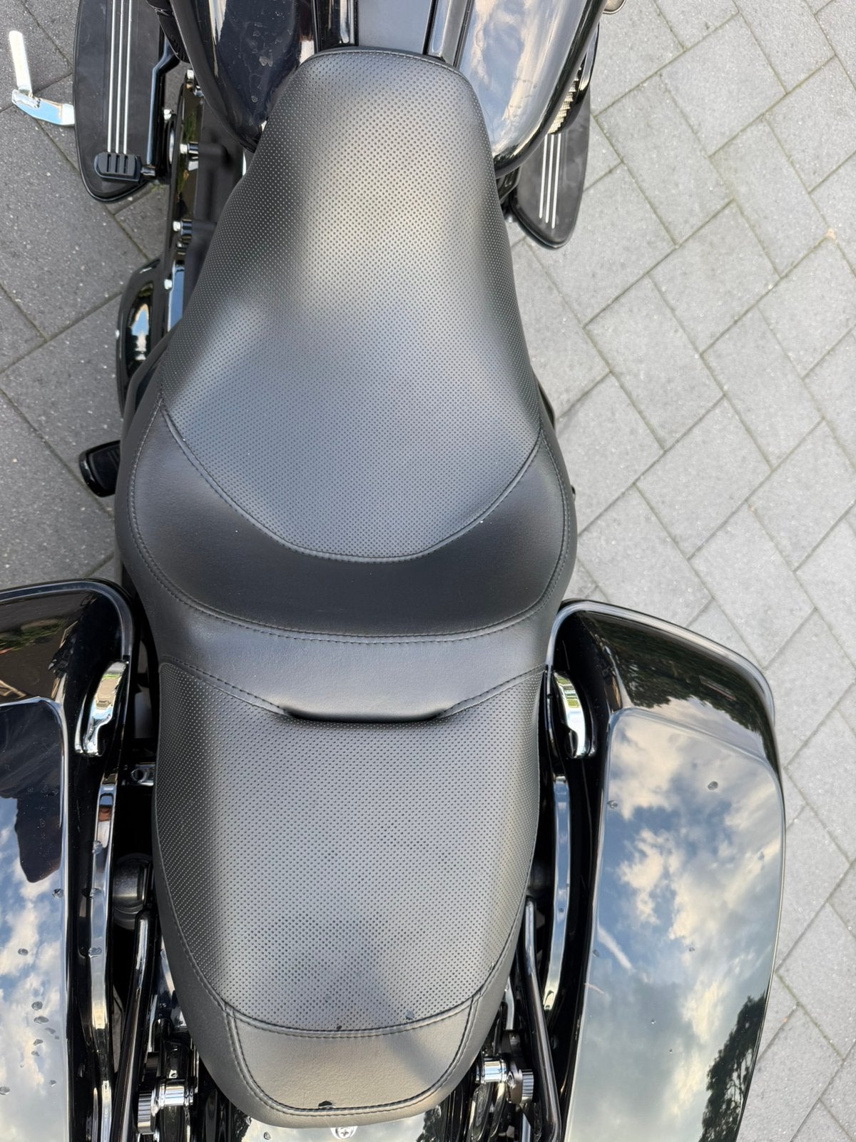 Orgineel Harley Davidson Zadel Low, Motoren, Ophalen of Verzenden, Gebruikt