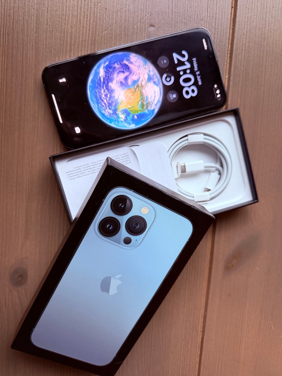 Apple iPhone 13 Pro 128GB | Perfecte staat |, Telecommunicatie, Mobiele telefoons | Apple iPhone, 128 GB, Blauw, Ophalen of Verzenden