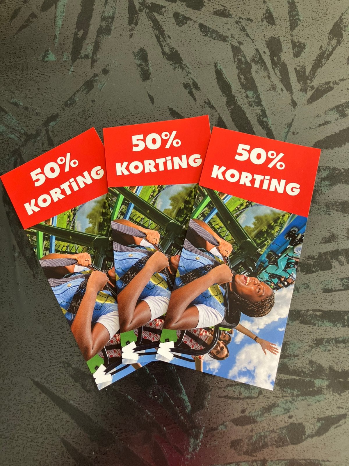 Walibi Holland korting 50% t/m 30 september 2026, Kortingskaart