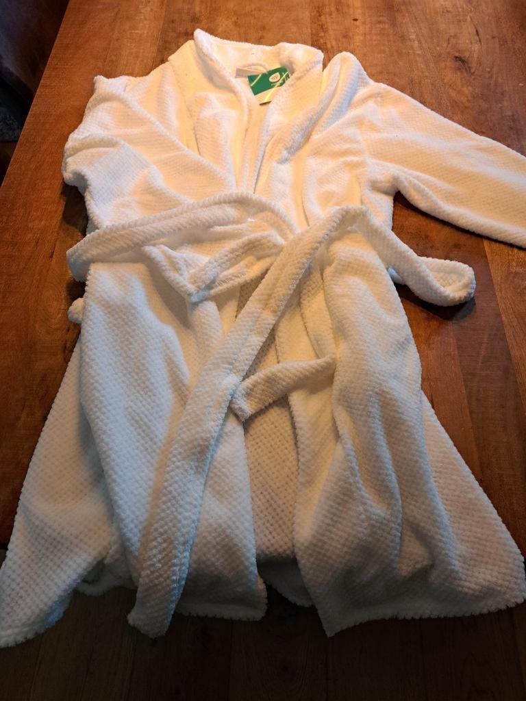 Badjas wit. Niet gedragen, Kik, Ophalen of Verzenden, Nieuw, Maat 46/48 (XL) of groter