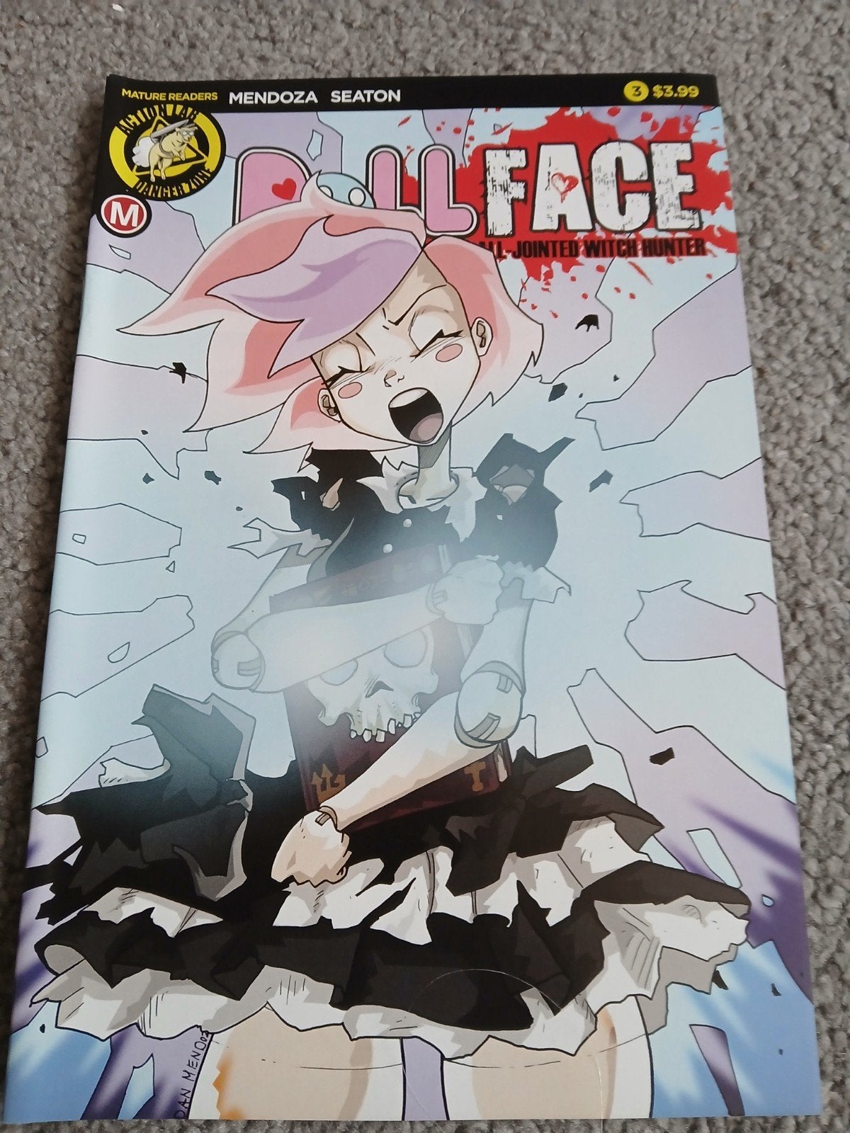 Dollface #3 - All-Jointed Witch Hunter Comic, Boeken, Strips | Comics, Eén comic, Amerika, Mendoza, Seaton, Ophalen of Verzenden
