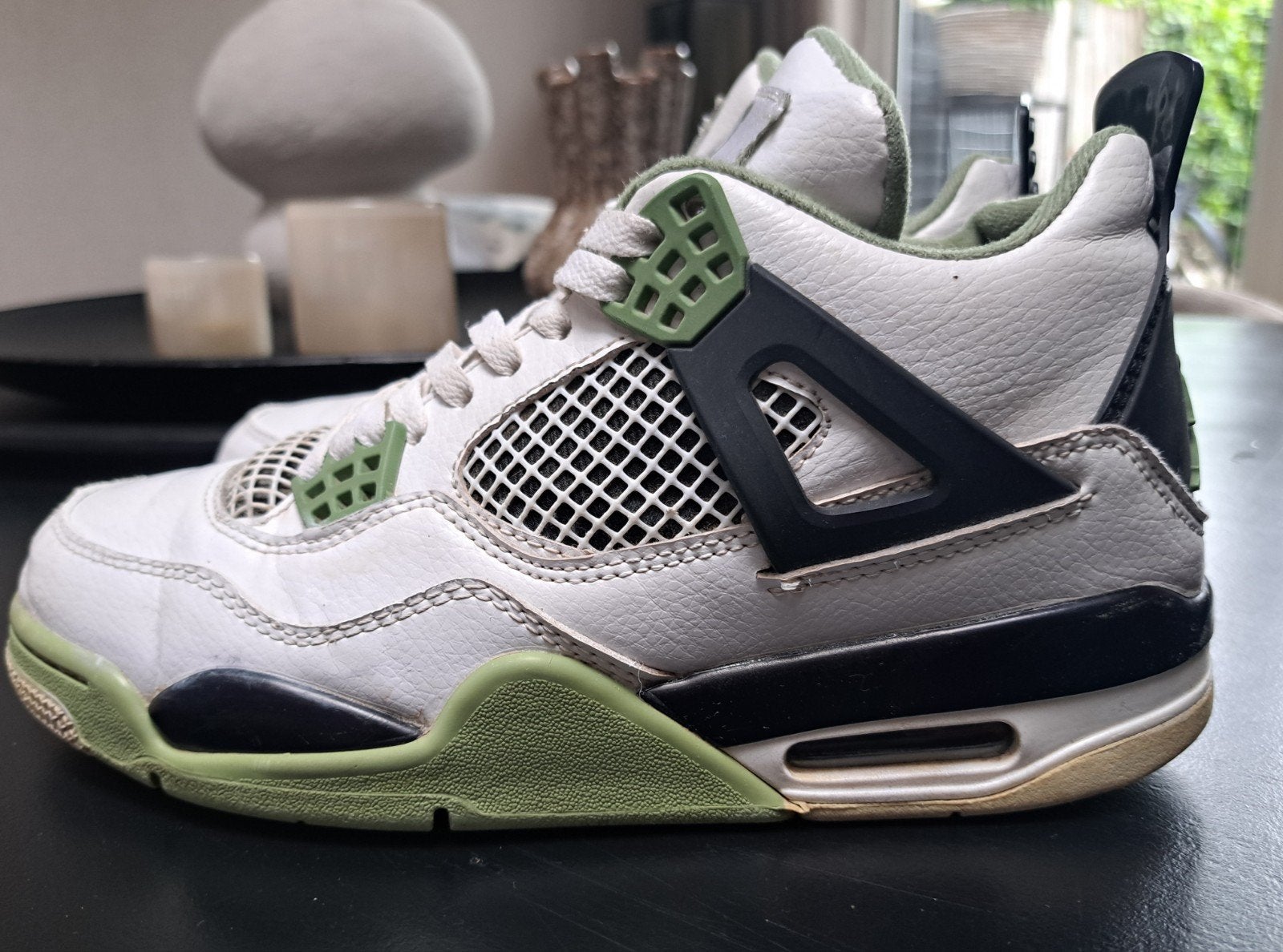 Nike Air Jordan 4 Retro SE Craft Medium Olive, Overige kleuren, Sneakers of Gympen, Gedragen, Ophalen