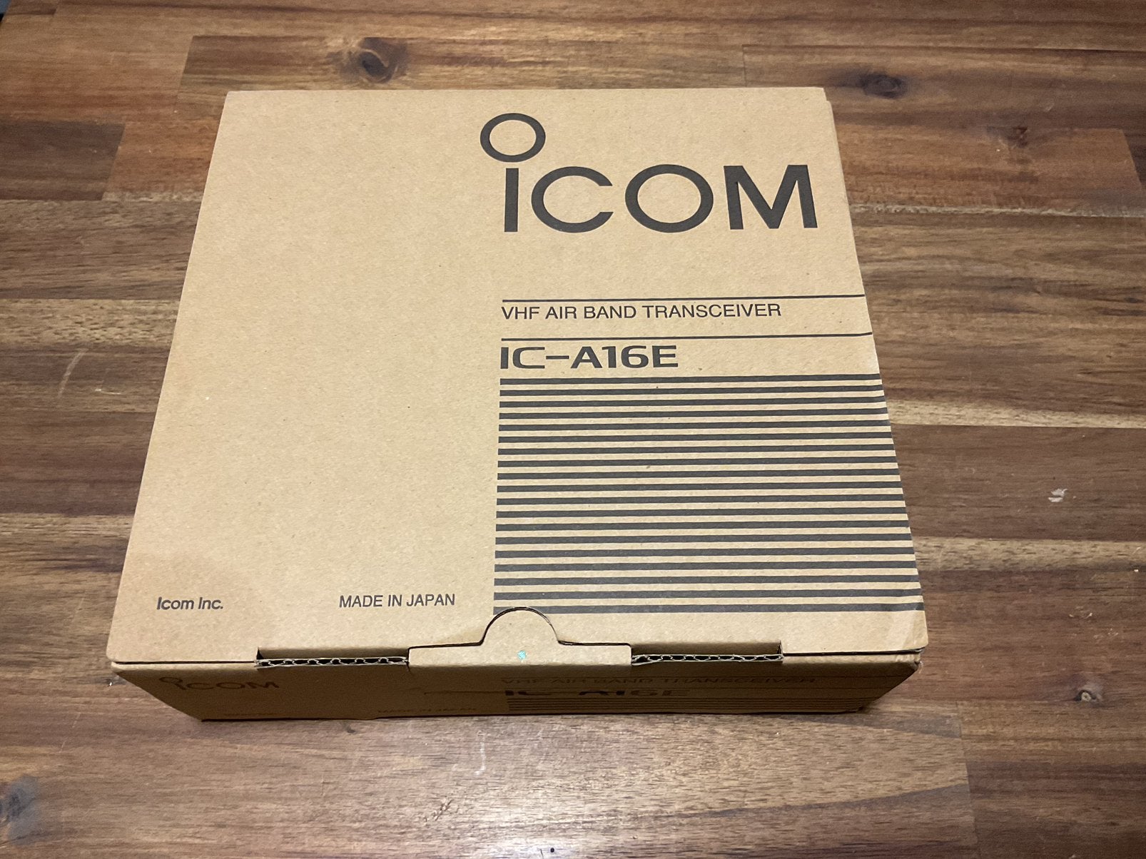 Icom IC-A16E Luchtvaart Portofoon IP67 met raster 8,33, Ophalen of Verzenden, Nieuw, Kaart, Foto of Prent