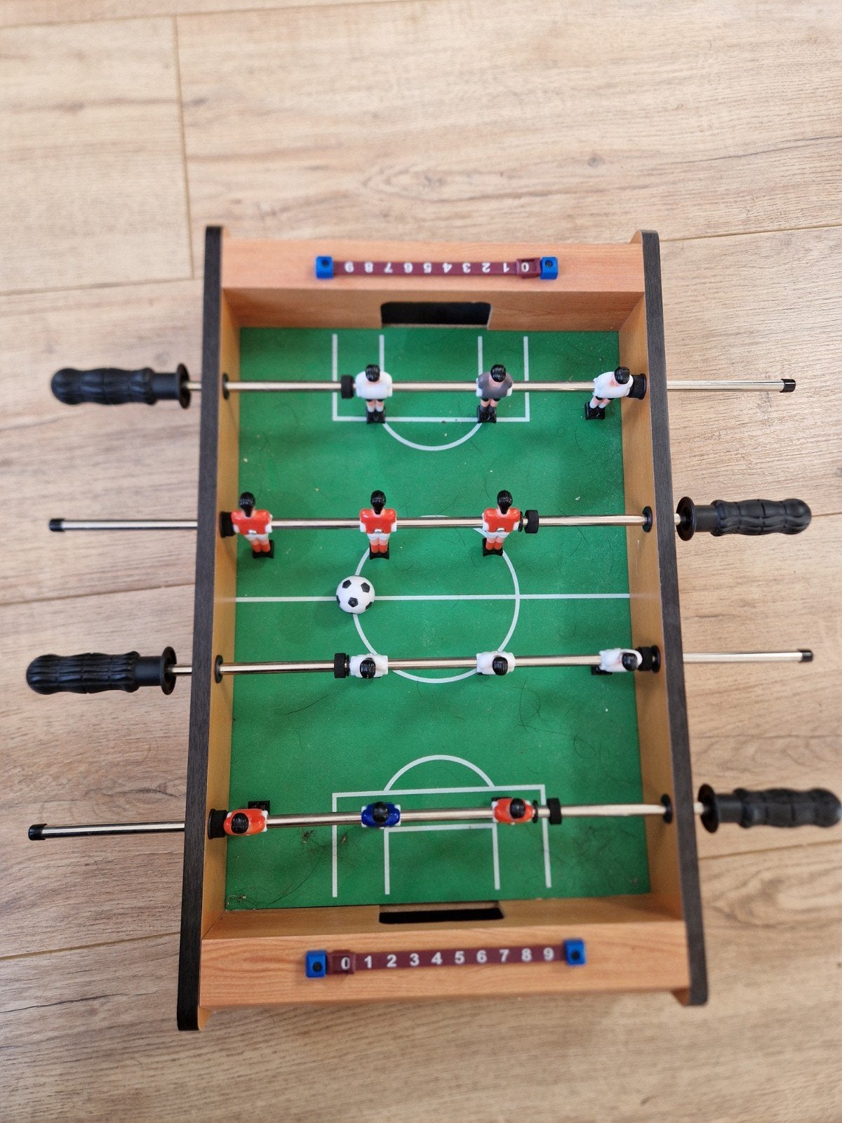tafelvoetbal, Ophalen, Zo goed als nieuw