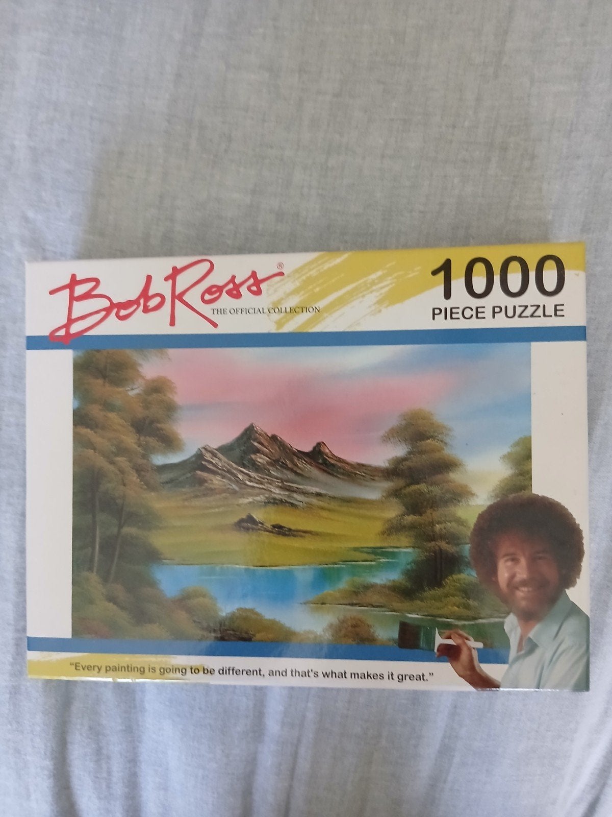Bob Ross 1000 Stukjes Legpuzzel - The Official Collection, Ophalen of Verzenden, 500 t/m 1500 stukjes, Nieuw, Legpuzzel