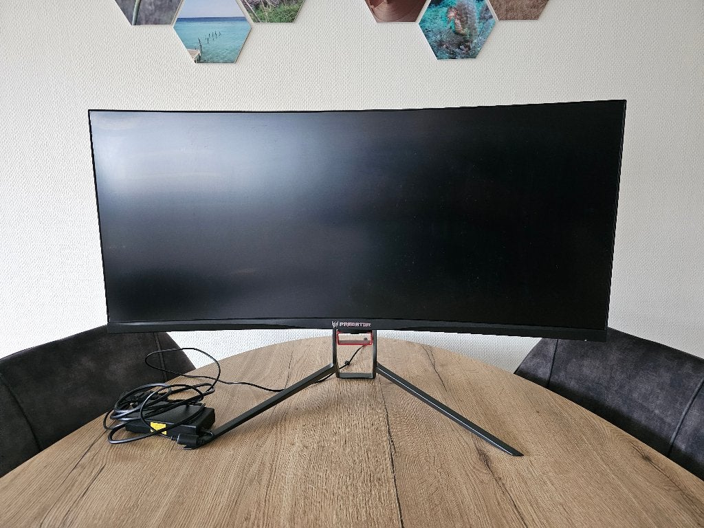 Acer Predator X34P Ultrawide Gaming Monitor, Computers en Software, Curved, 101 t/m 150 Hz, Zo goed als nieuw, DisplayPort
