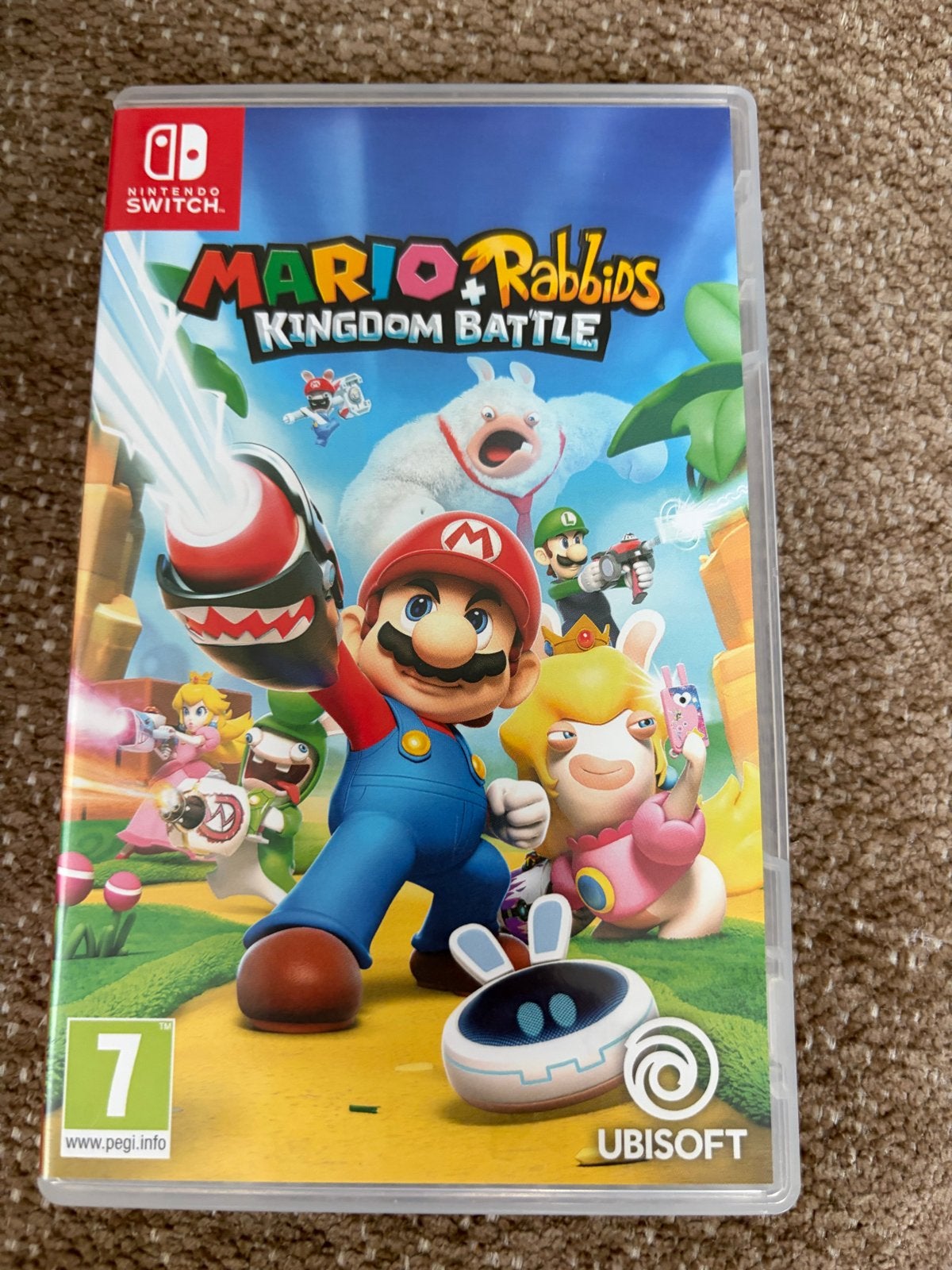 Mario + Rabbids Kingdom Battle - Nintendo Switch, Met games, Met 2 controllers, Zo goed als nieuw, Ophalen