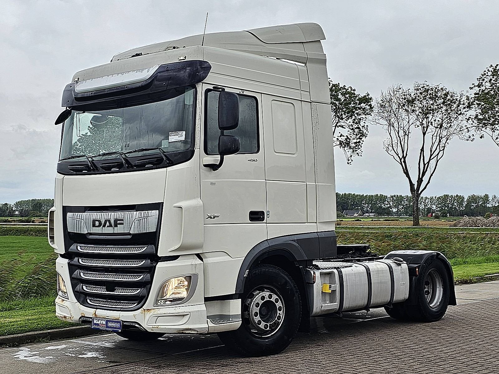 DAF XF 450, Auto's, Automaat, Euro 6, Verwarmde buitenspiegels, Wit