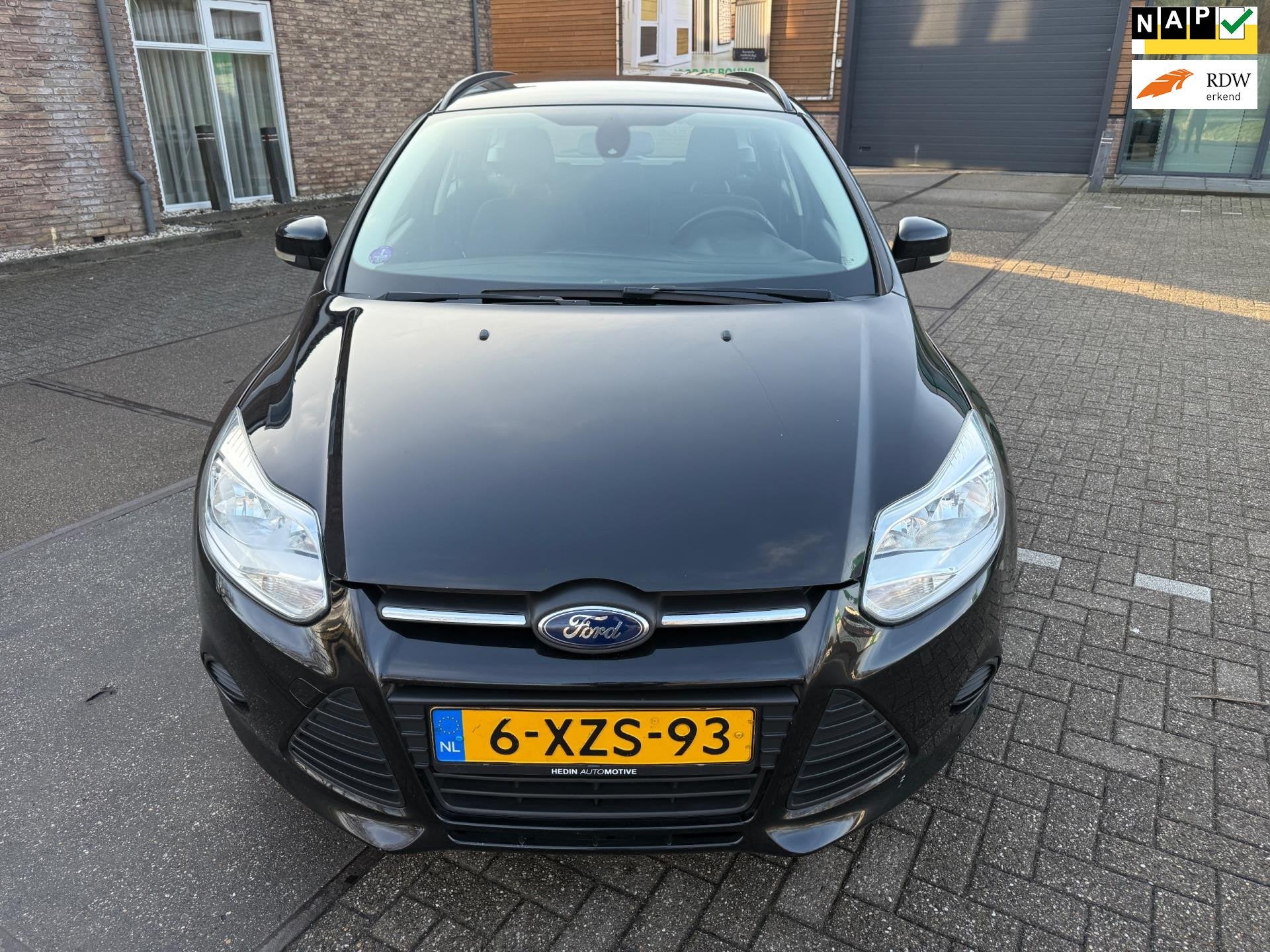 Ford Focus Wagon 1.0 EcoBoost Edition, Euro 5, 101 pk, Gebruikt, Zwart