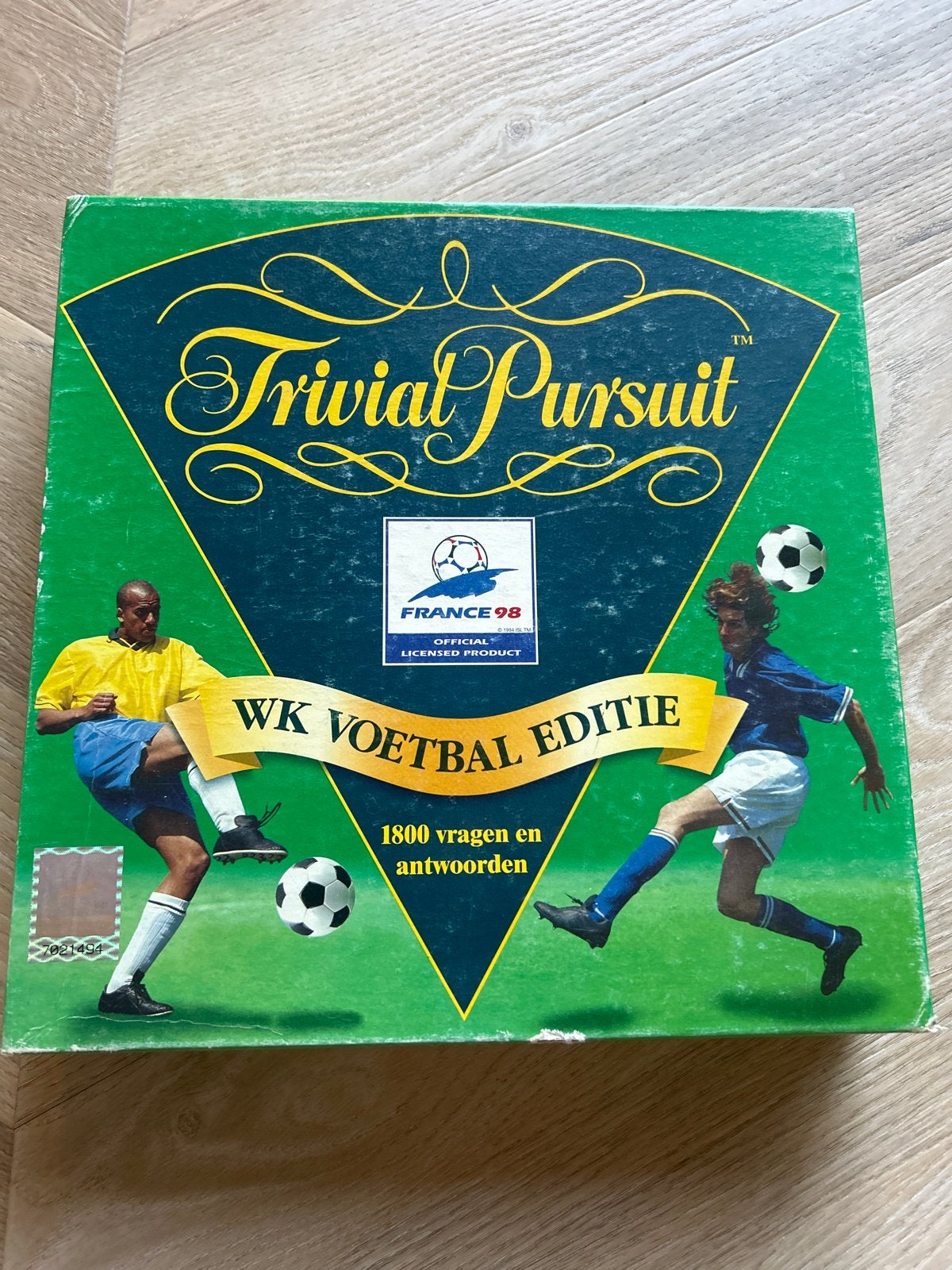Trivial Pursuit WK Voetbal Editie France '98, Een of twee spelers, Ophalen of Verzenden, Gebruikt