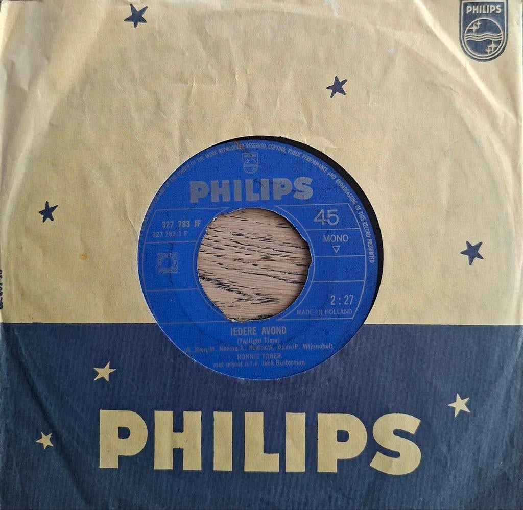 Ronnie Tober - Iedere avond (1965) favorieten expres, Cd's en Dvd's, Vinyl Singles, Gebruikt, 7 inch, Single, Ophalen of Verzenden
