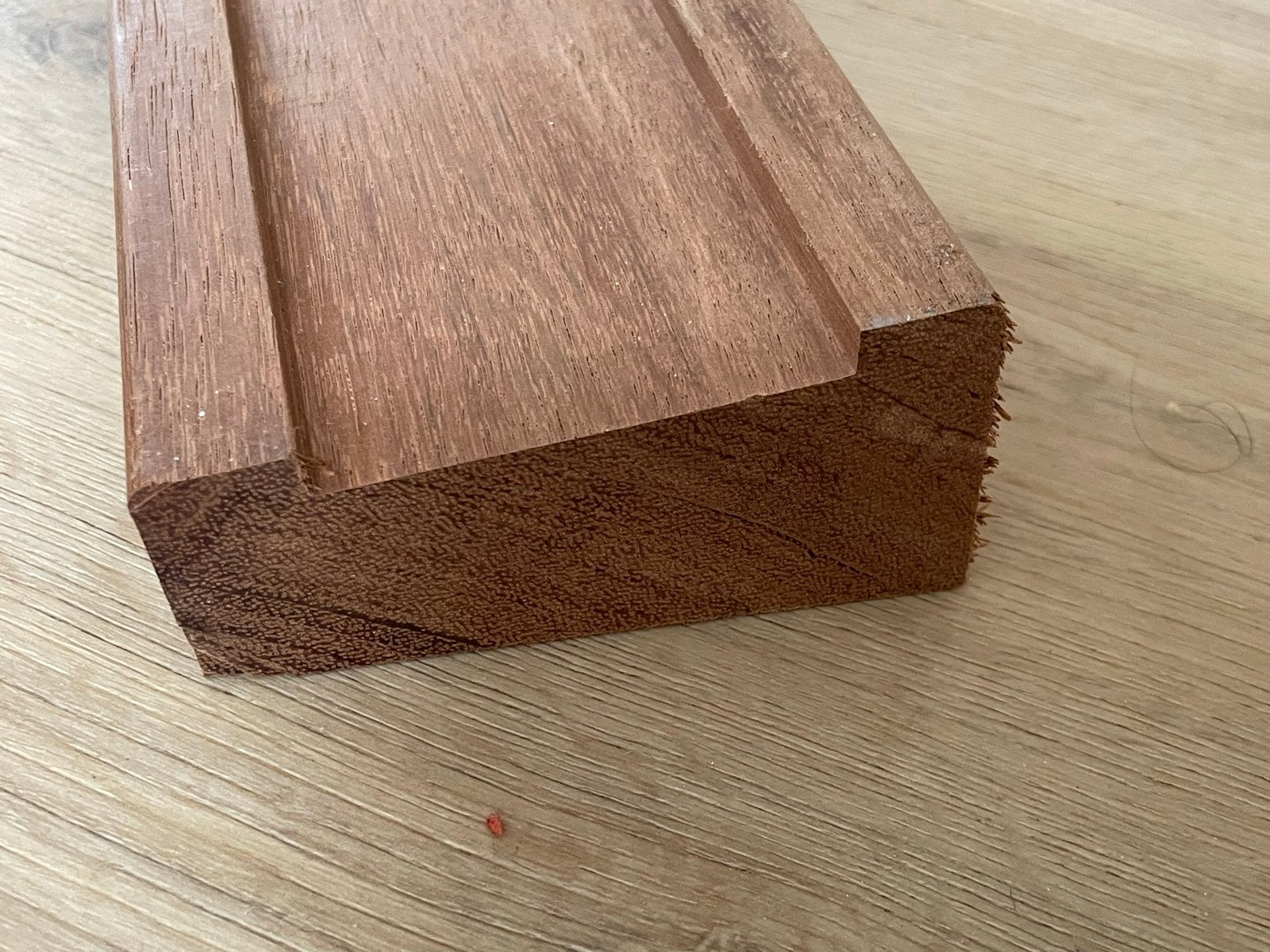 Kozijnprofiel / dorpel A Hardhout Onbehandeld, Ophalen, Minder dan 75 cm, Raamkozijn, Nieuw