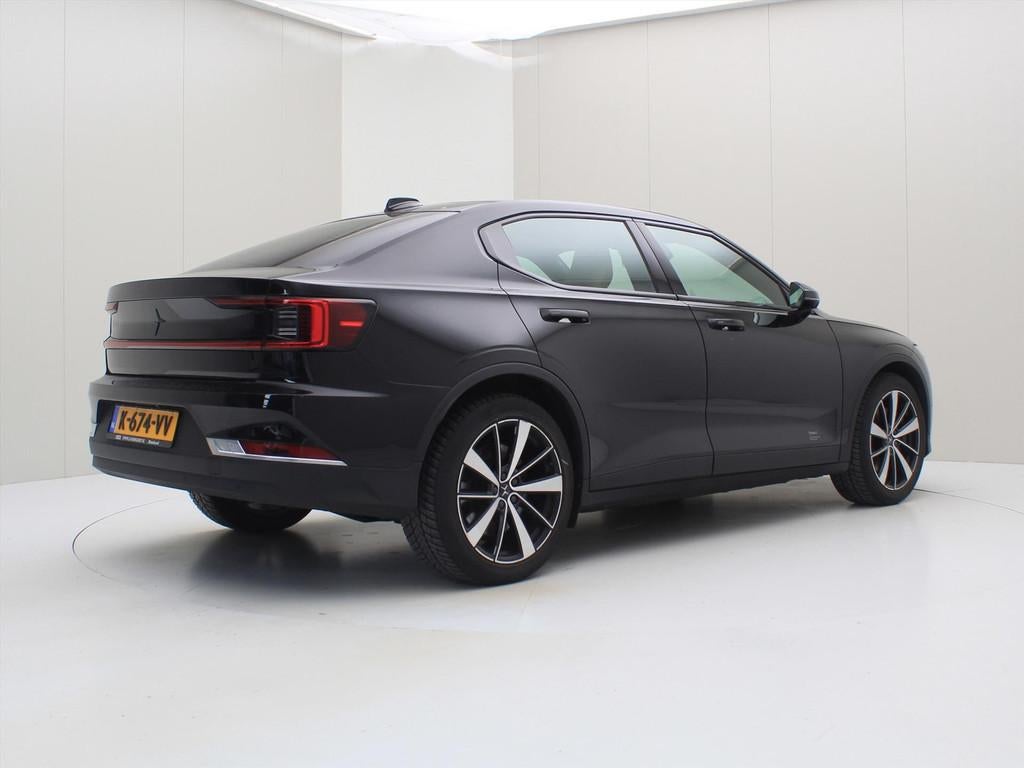 Polestar 2 Long Range Dual Motor 408PK 78kWh 89% SoH [ LEDER, Auto's, Polestar 2, Gebruikt, Beige, Zwart