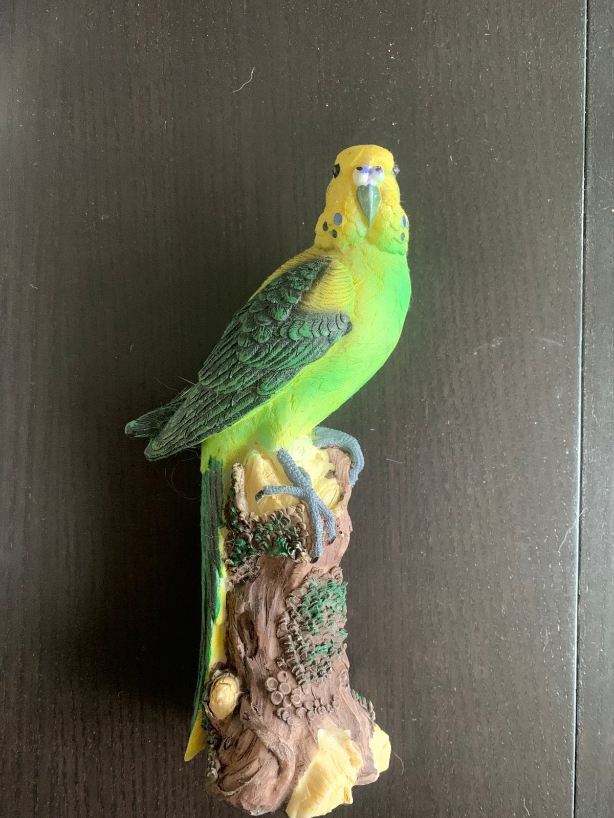 Beeldje parkiet, Ophalen of Verzenden, Zo goed als nieuw, Beeldje of Figuurtje