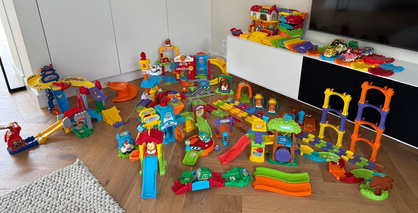 Vtech Toet Toet auto’s, Ophalen, Zo goed als nieuw, 2 tot 4 jaar